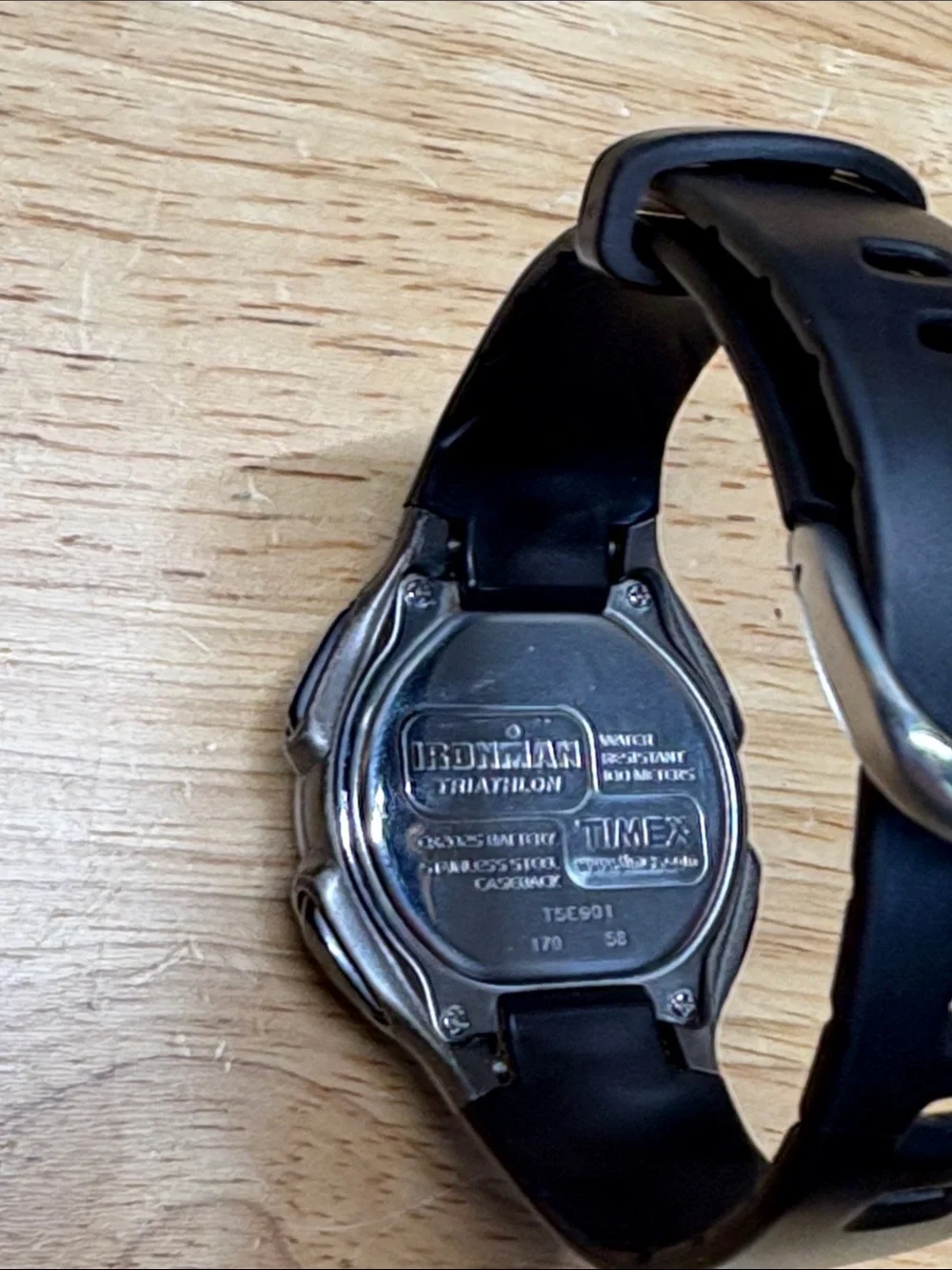 Timex Ironman Black Digital Sports Watch with Silver Accents